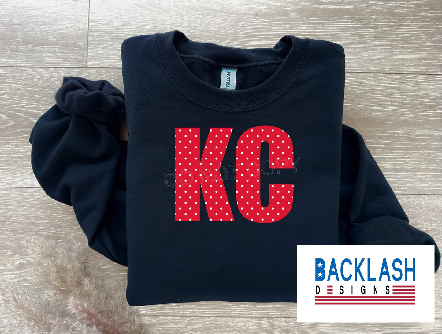 KC Polka Dot Sweatshirt