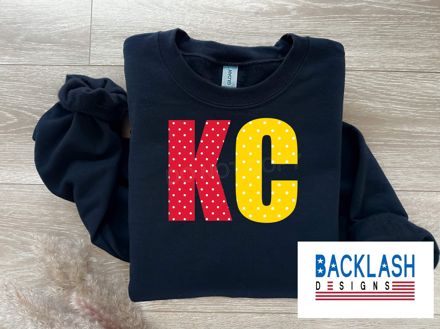 KC Multi Polka Dot Sweatshirt