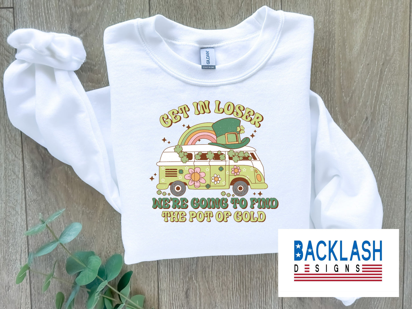 Get In Losers Lucky Bus Sweatshirt