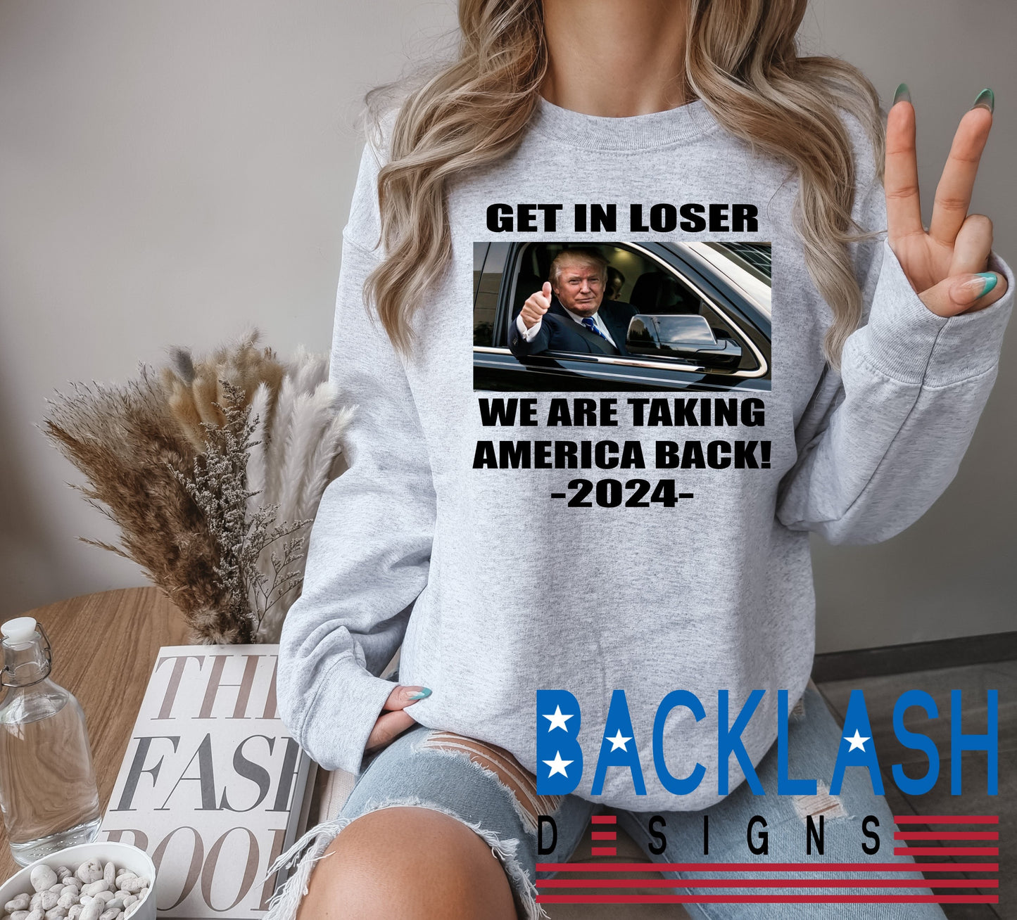 Get In Loser 2024 Sweatshirts and Hoodies