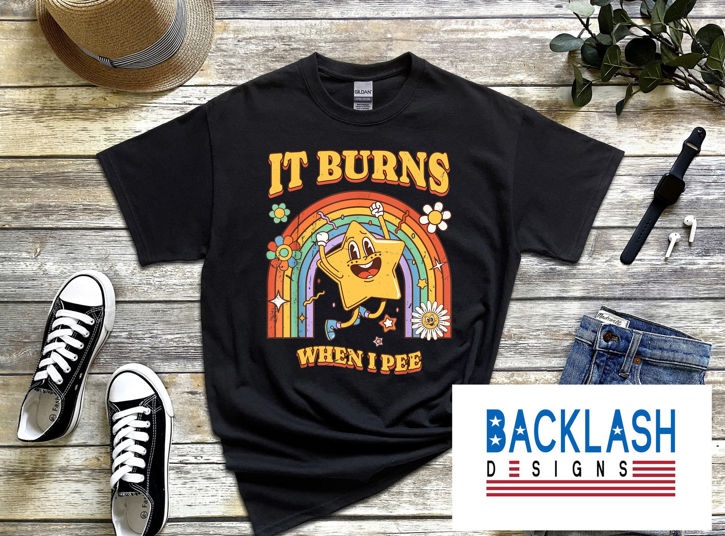 Burns when i pee APPAREL