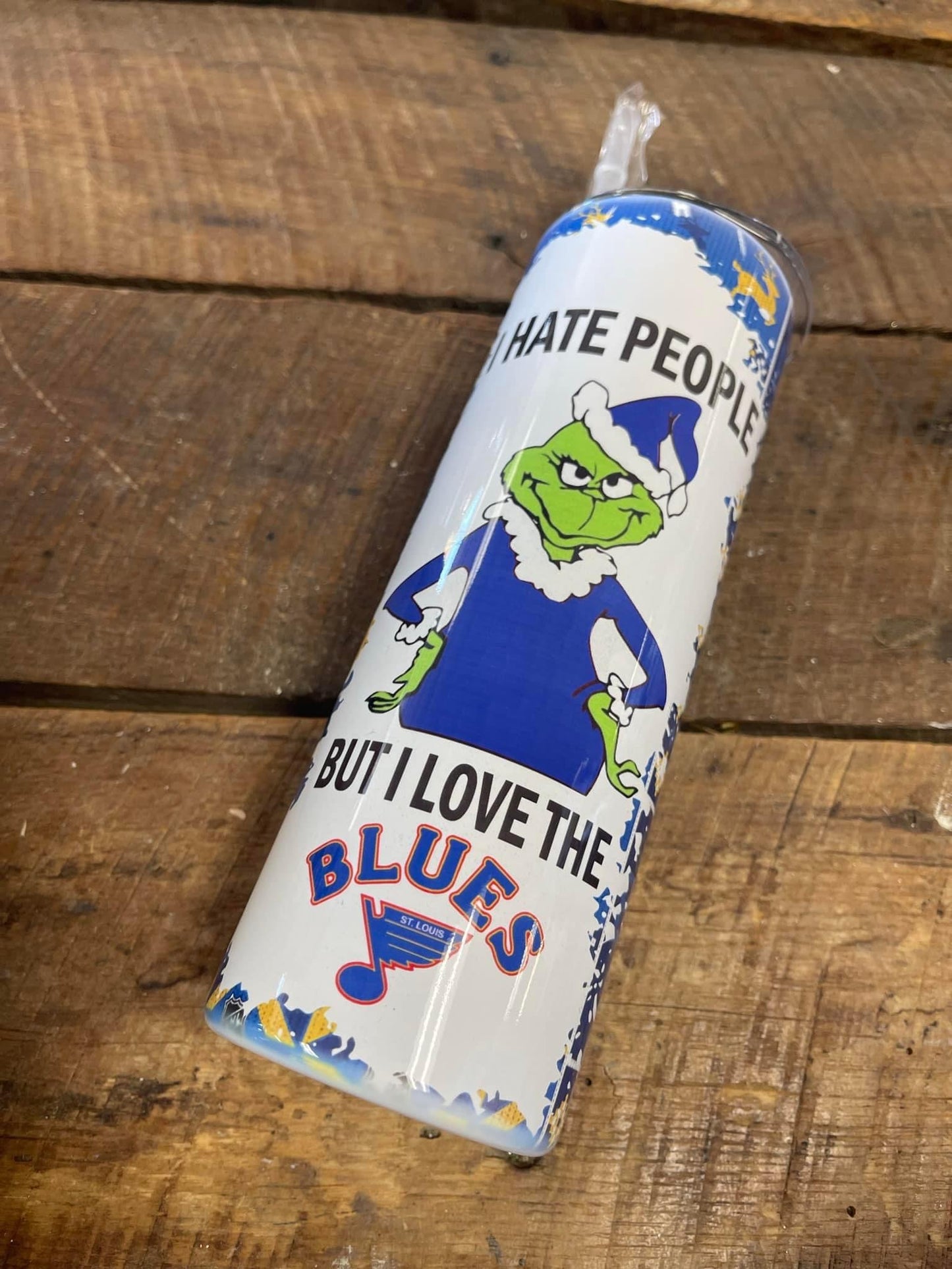 Blues Xmas Tumbler