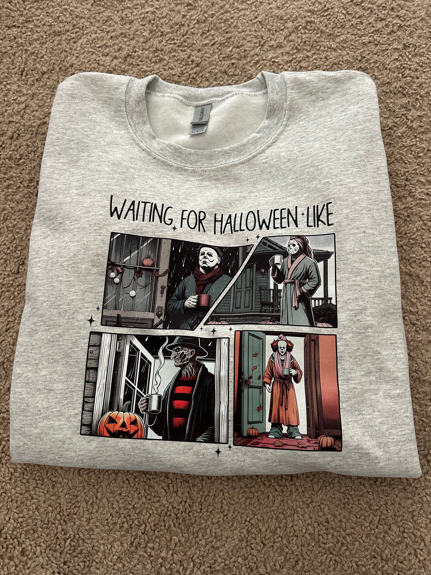 Waiting for Halloween Sweatshirt