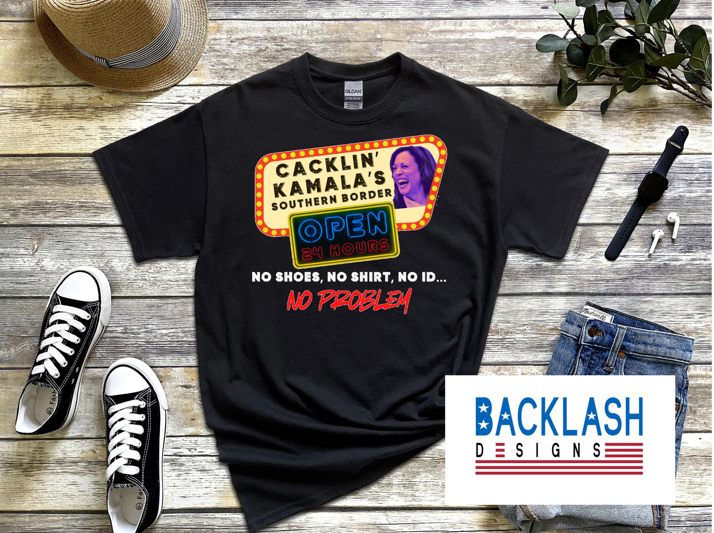 Cacklin Kamala Sweatshirt/Hoodie/Tee