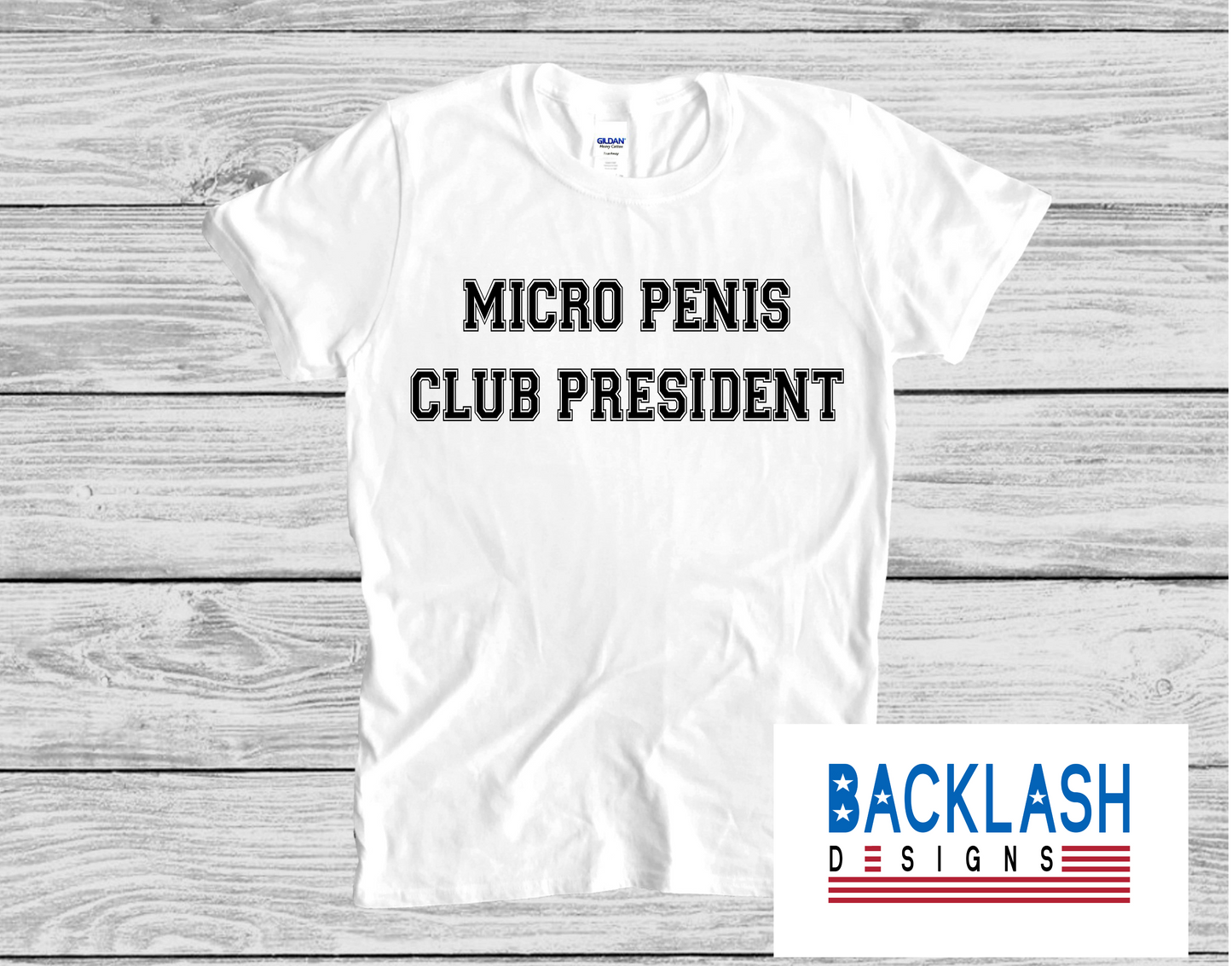 Micro Penis Club President Tee