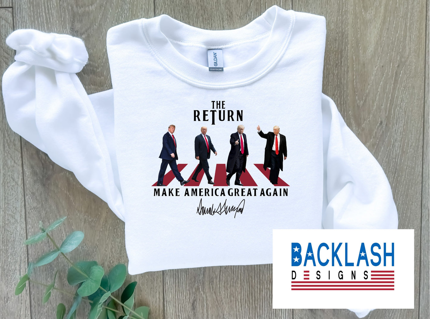 The Return 2024 WHITE Sweatshirt