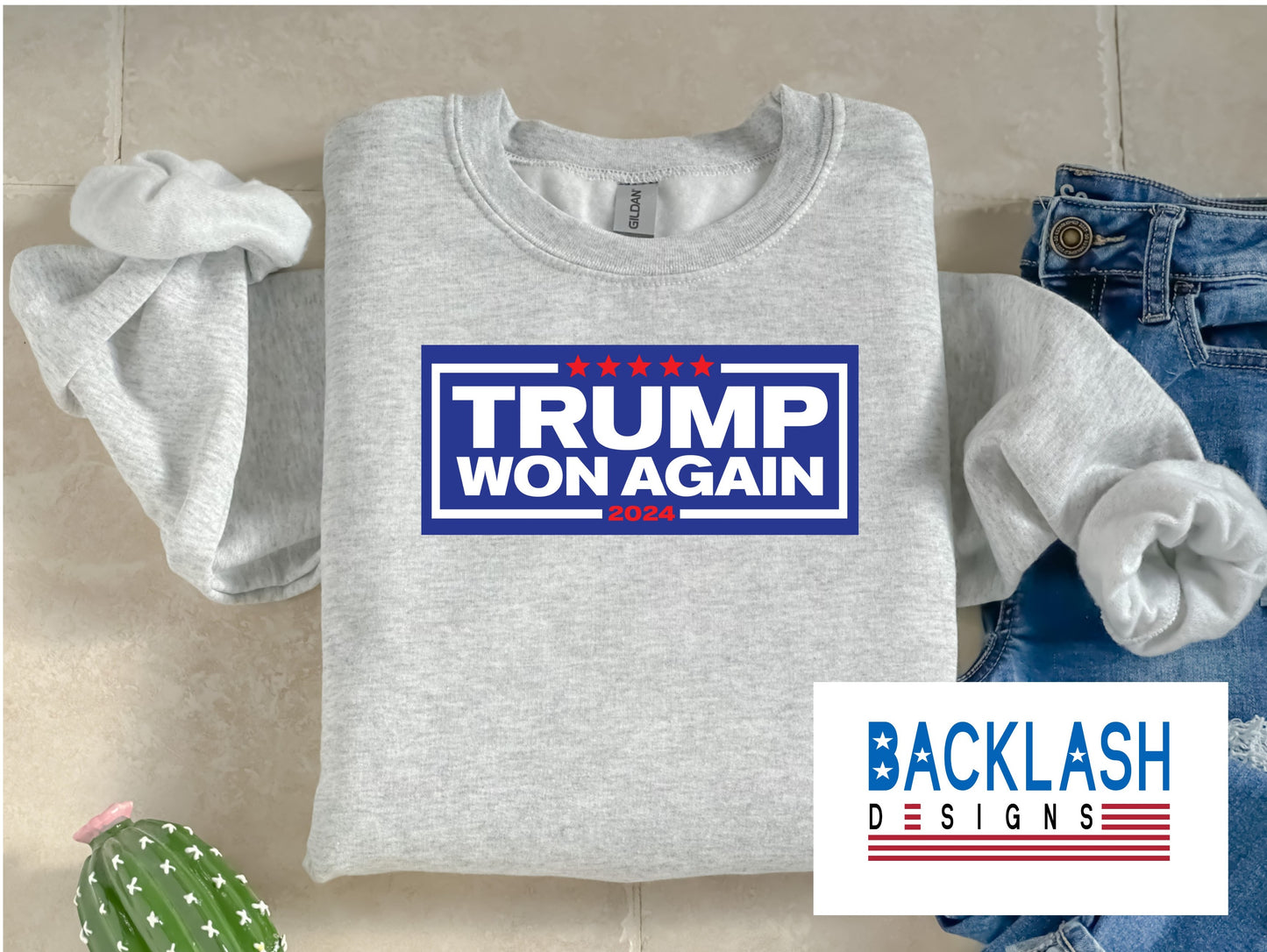 TRUMP WON 2024 APPAREL