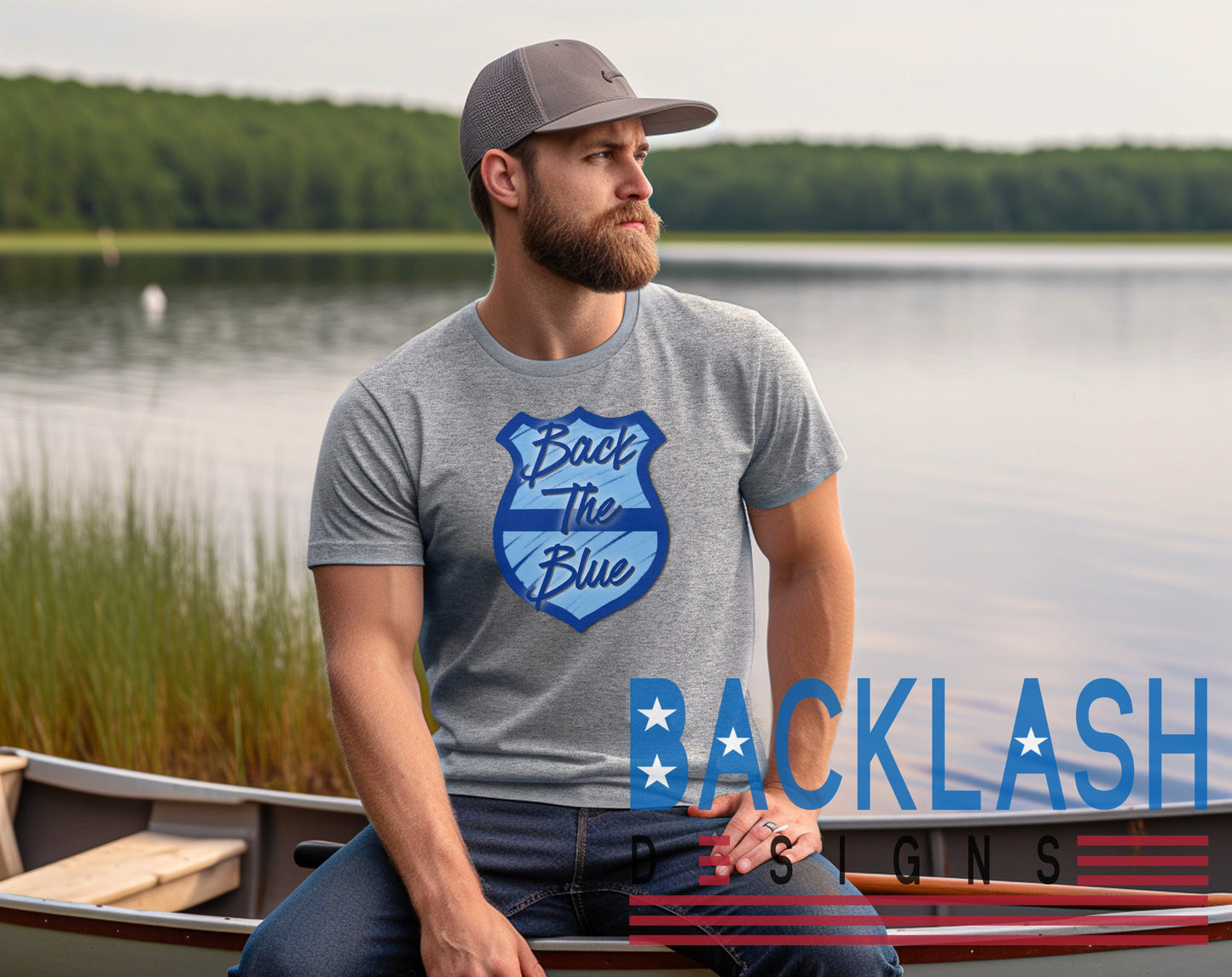 Back The Blue Tee