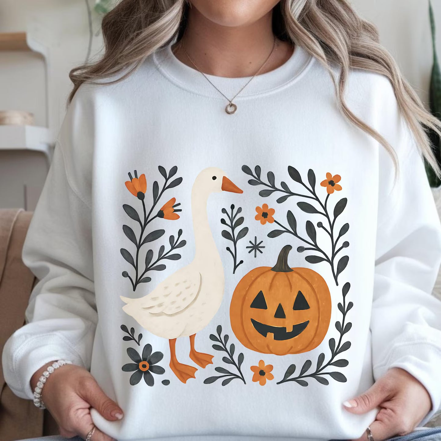 Floral Fall Goose Apparel