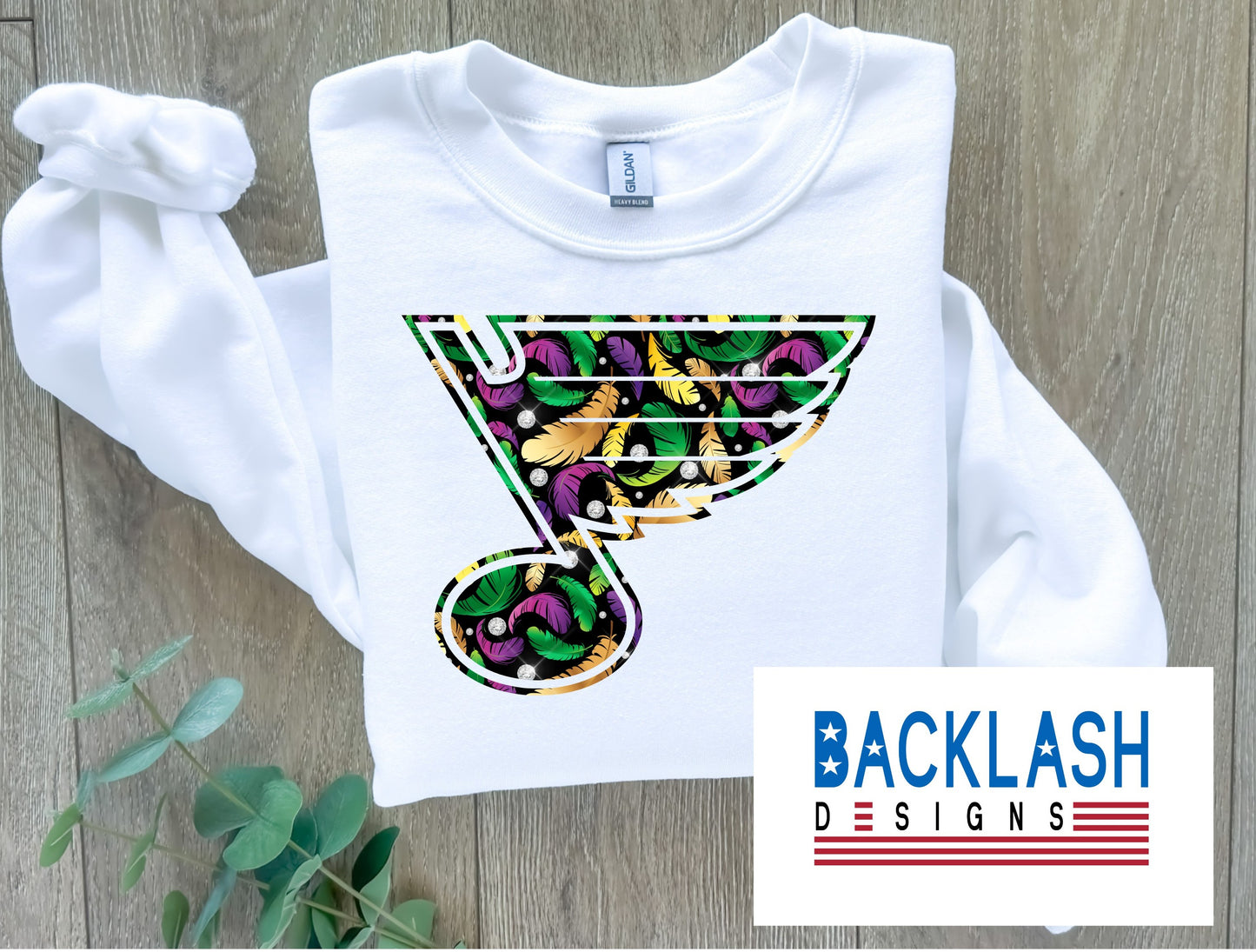 Blue Note Feathers Sweatshirt