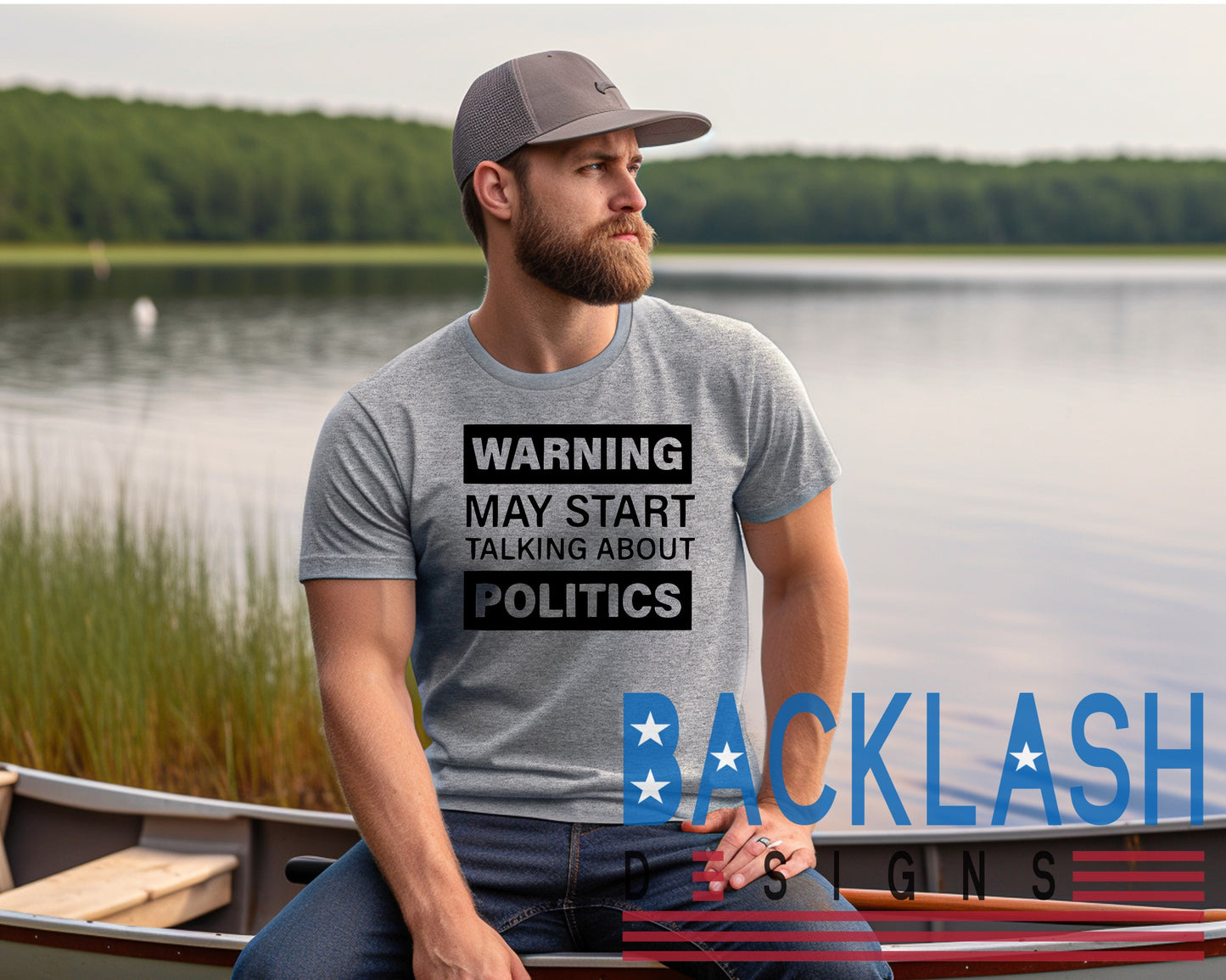 Warning Politics Tee