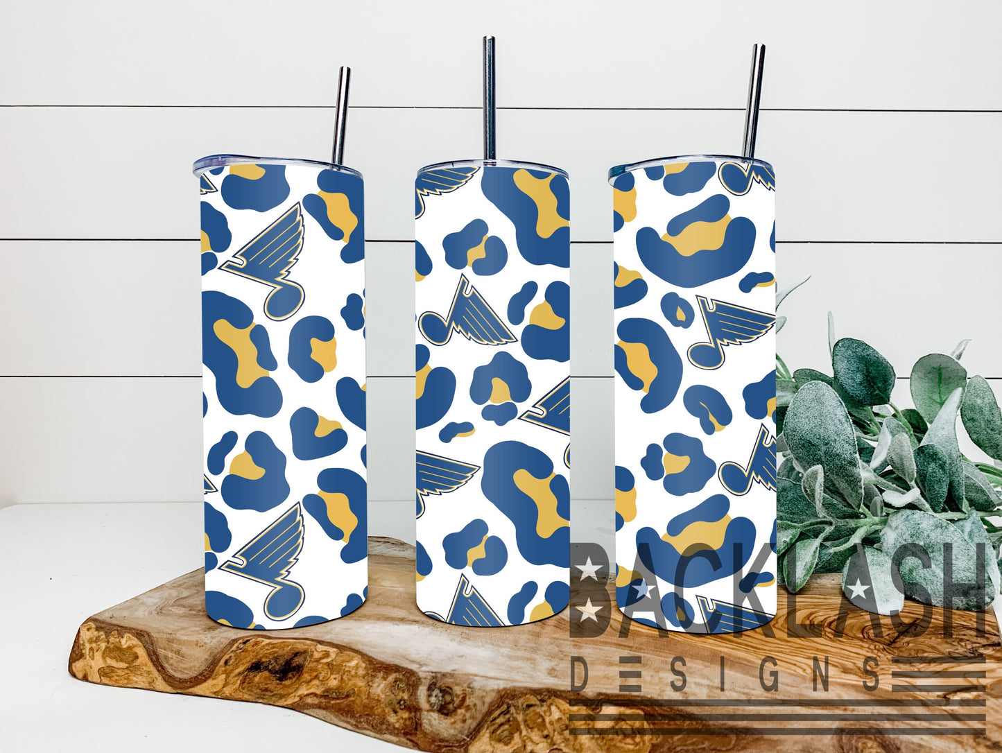 STL Hockey Cheetah Tumbler
