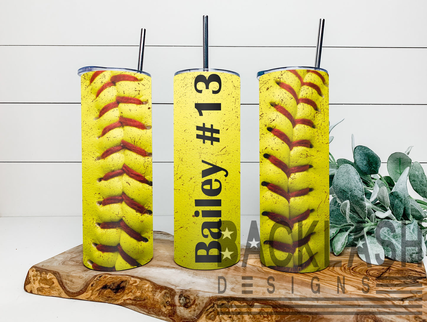 Custom Softball Tumbler