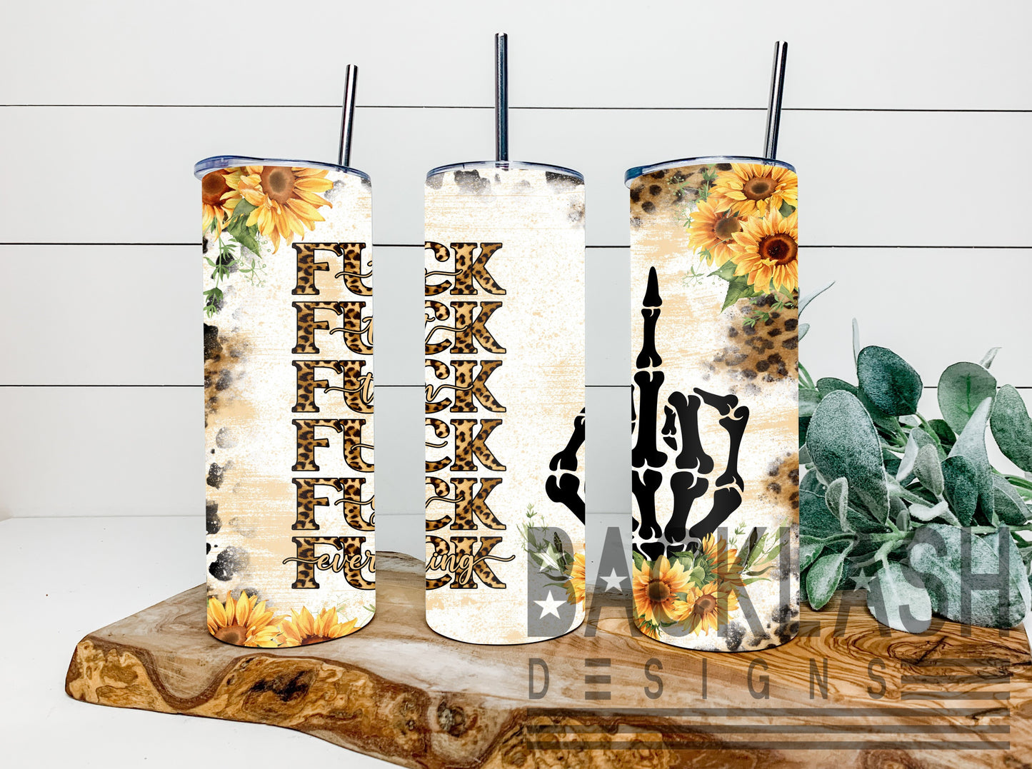Sunflower Fuck Tumbler