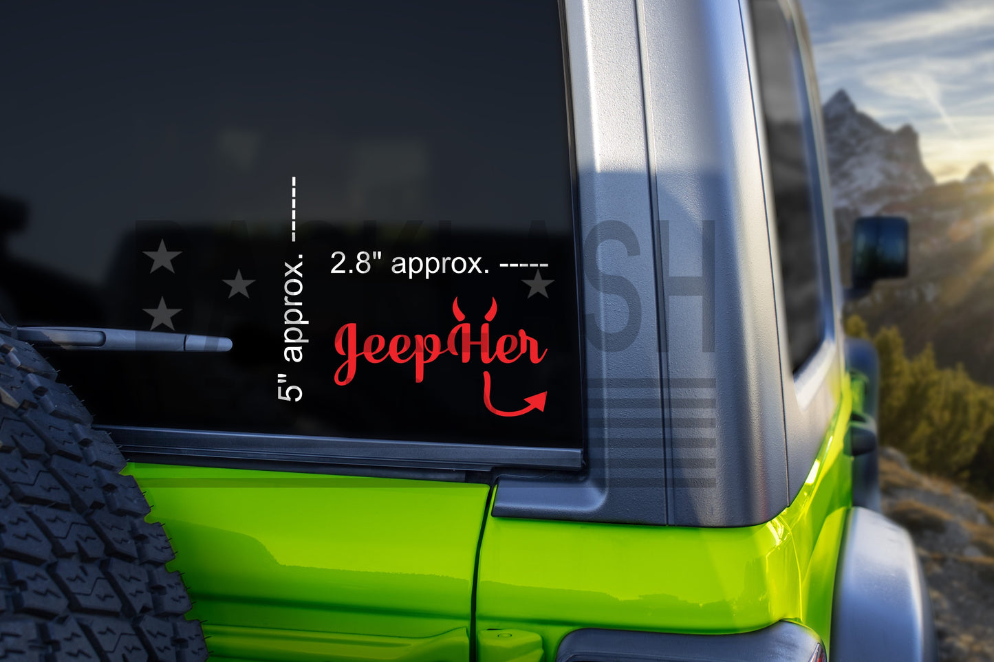 Devil 4x4 Sticker