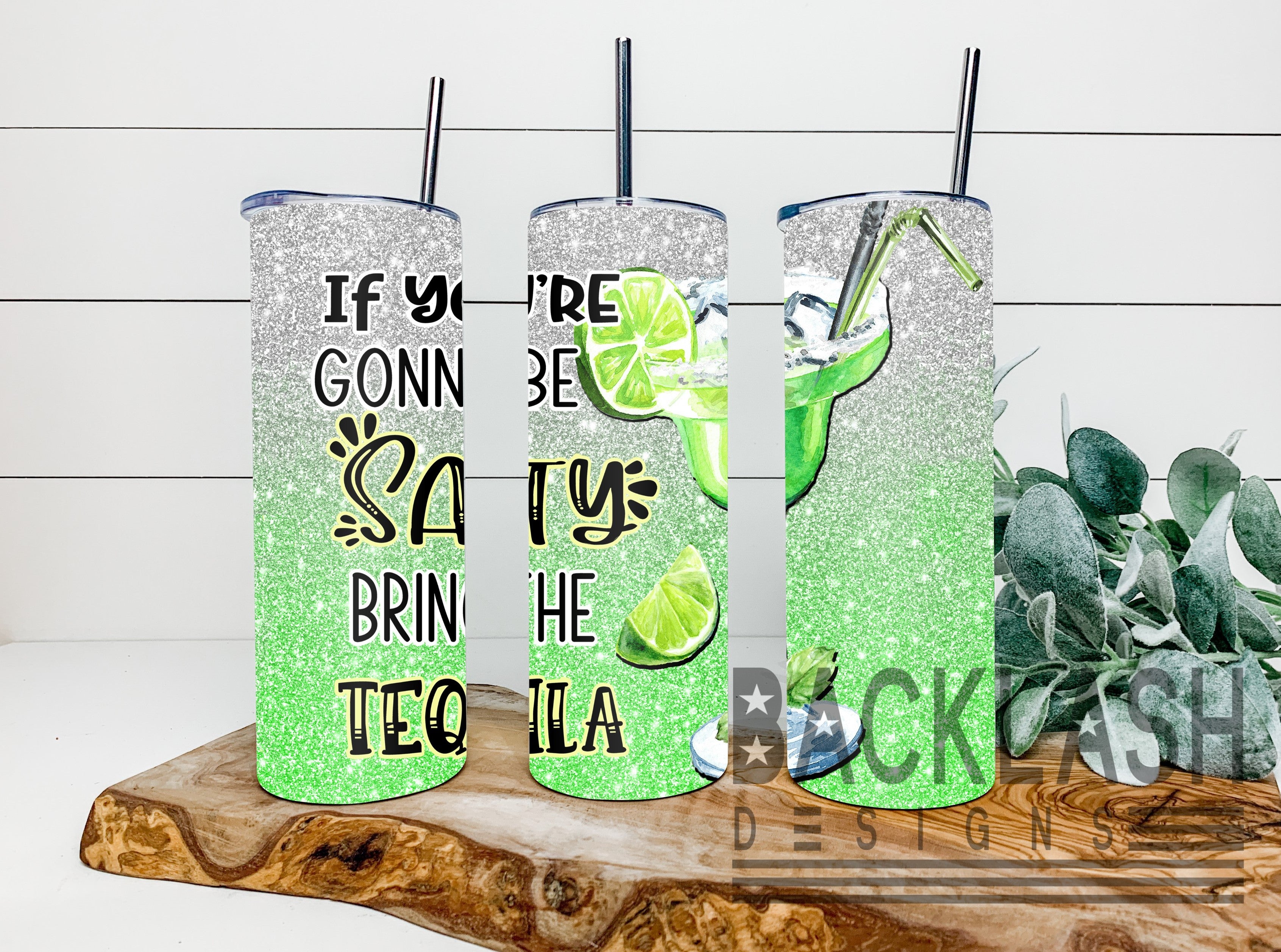 Salty Tequila Margarita Tumbler Design Graphic by b5creations · Creative  Fabrica