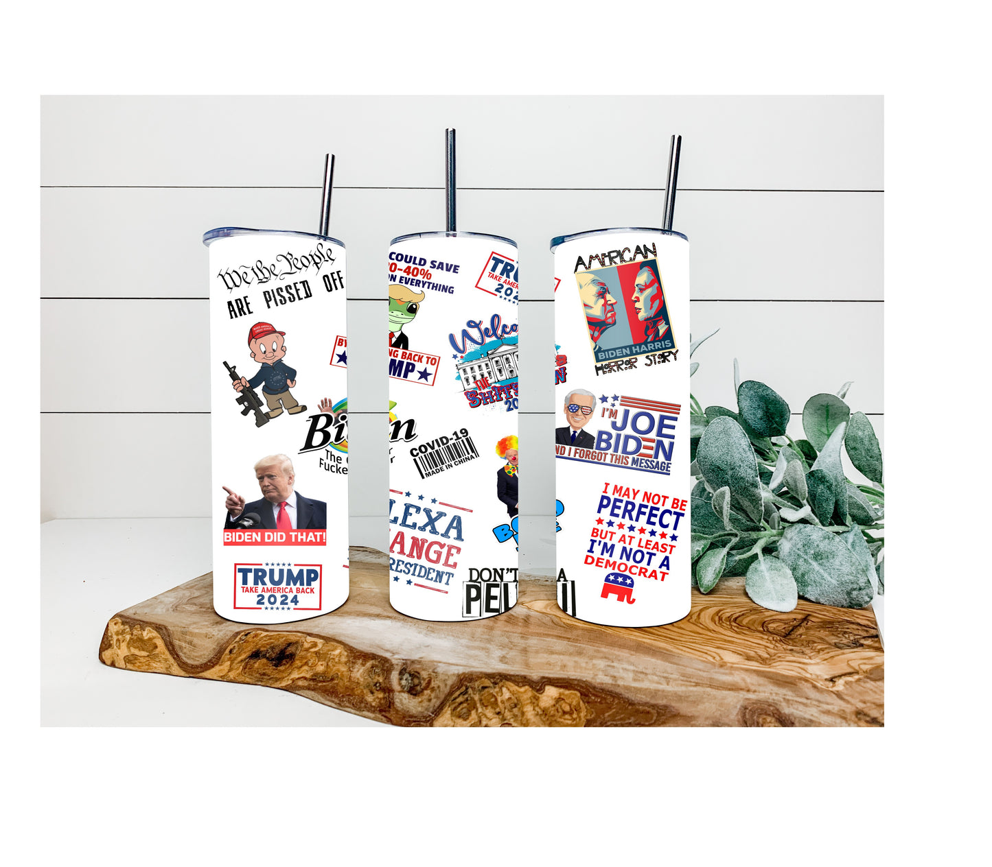 Republican Collage Tumbler