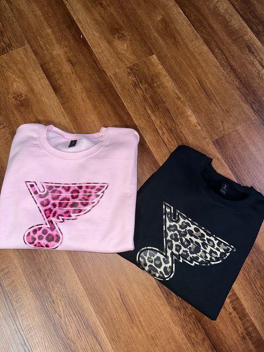 $20 Cheetah Blues Sweatshirt