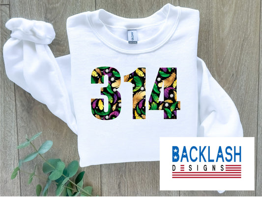 314 Feathers Sweatshirt
