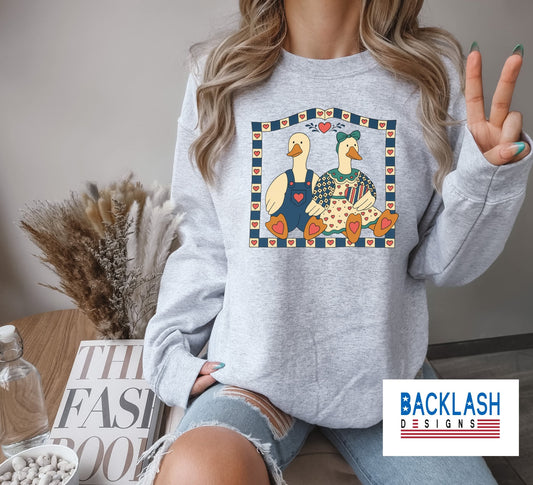 Vintage Goose Sweatshirt