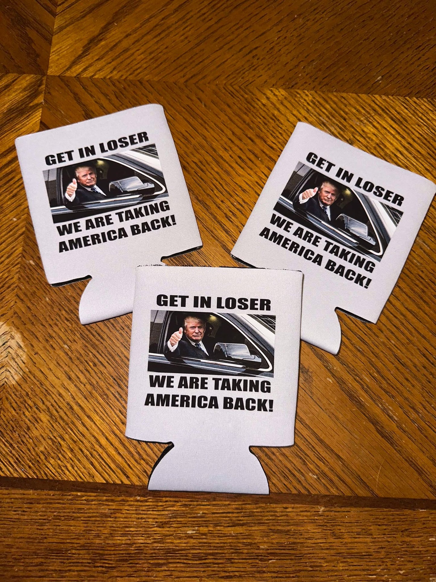 TAKE AMERICA BACK CAN COOLER