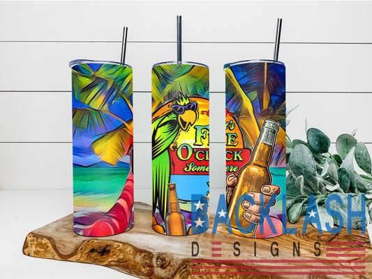 5 O'clock Somewhere Tumbler