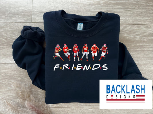 Football Friends Sweatshirt/Hoodie/Tee