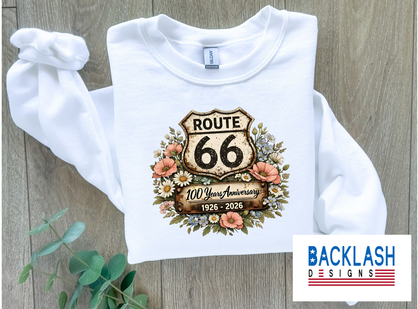 Floral Route 66 Apparel