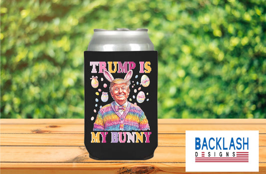 Trump Bunny CAN COOLER