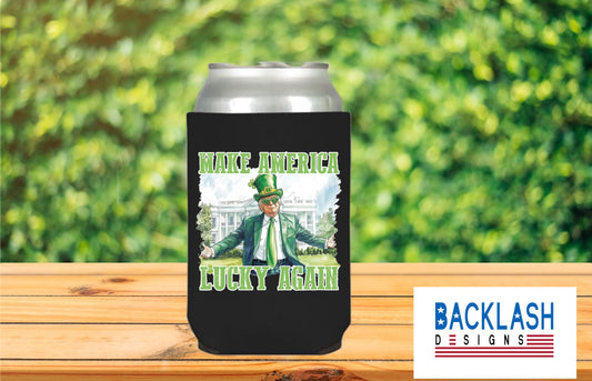 St. Paddies Trump CAN COOLER