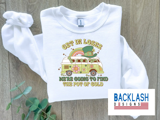 Get In Losers Lucky Bus Sweatshirt