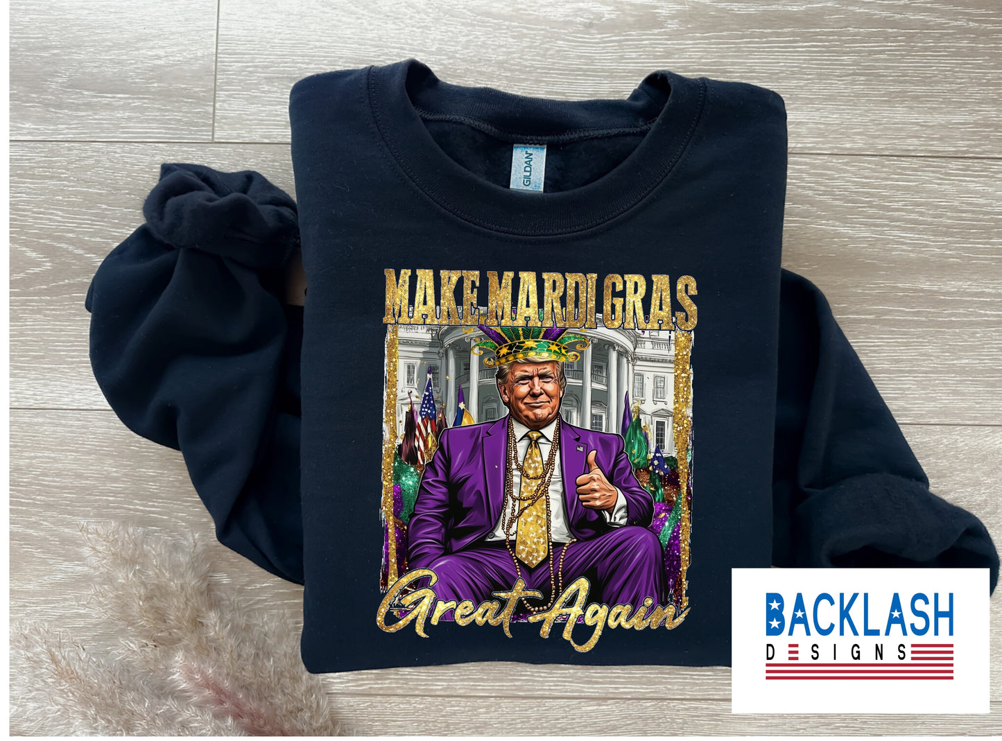 Mardi Gras Trump Apparel