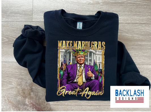 Mardi Gras Trump Apparel