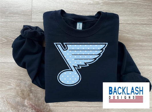 Light Blue Note Sweatshirt