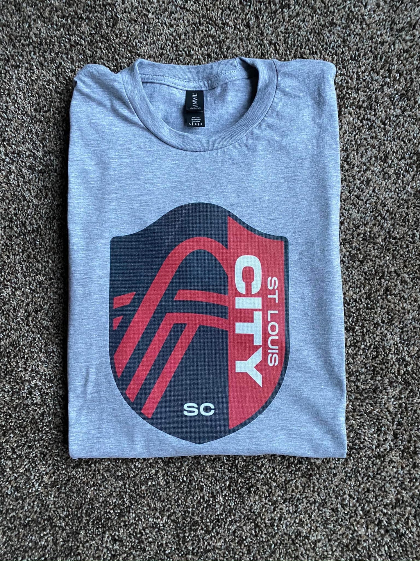 Stl Soccer Tee: Toddler/kids/adult sizes