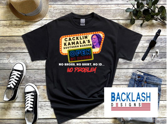 Cacklin Kamala Sweatshirt/Hoodie/Tee