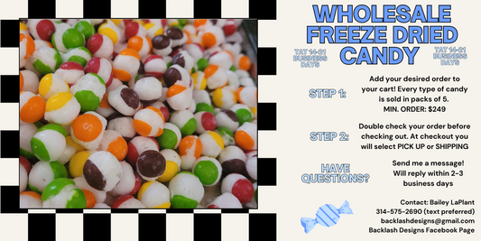 WHOLESALE FREEZE DRIED CANDY
