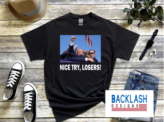NICE TRY LOSERS APPAREL