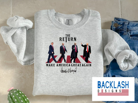The Return 2024 GREY Sweatshirt