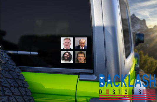 The Best Mugshots Sticker