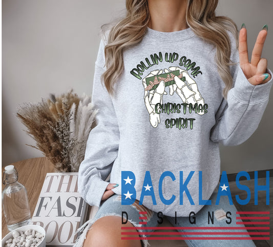 Christmas Weed Sweatshirt