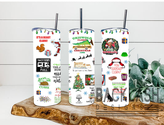 Xmas Vaca Tumbler