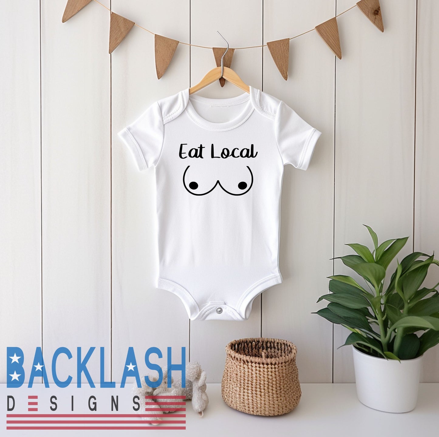 Eat Local Onesie
