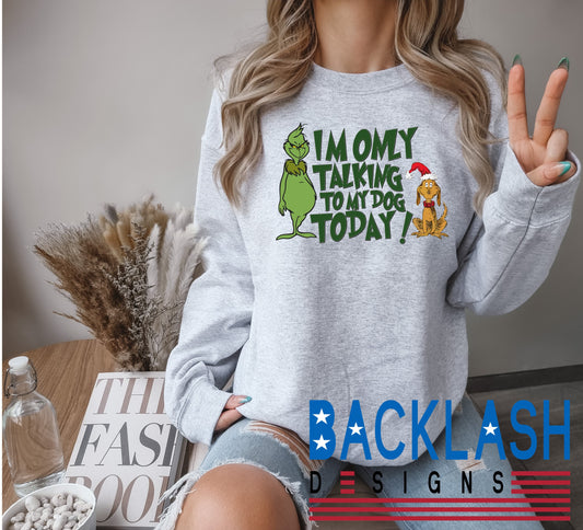 Christmas Dog Sweatshirt