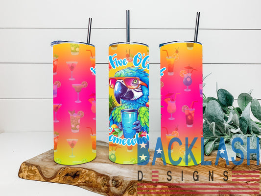Multi Color Buffet Tumbler