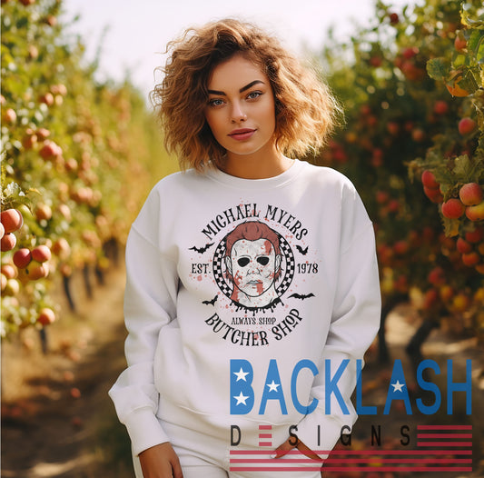 Butcher Shop WHITE Sweatshirt
