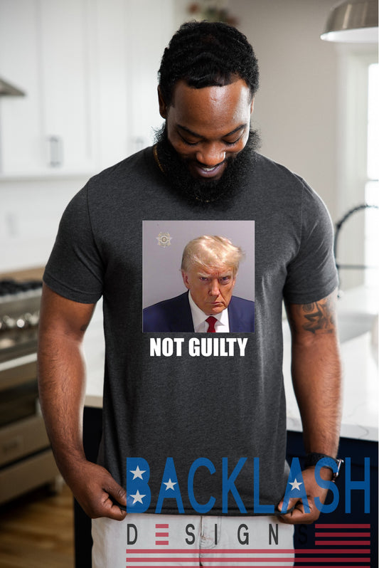 Not Guilty Mugshot Tee
