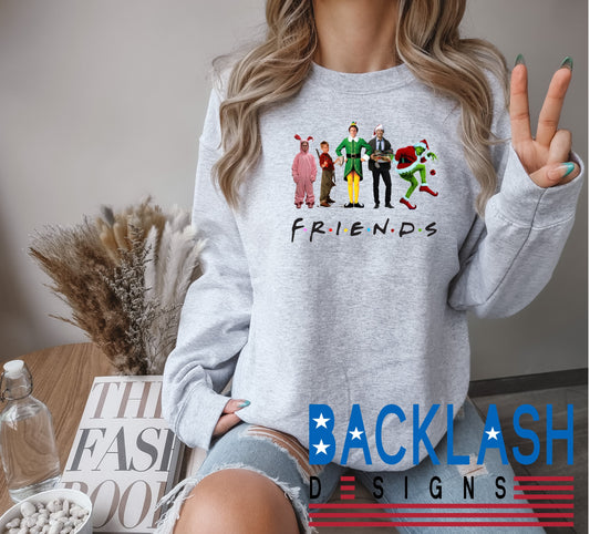Christmas Character Pals Sweatshirt