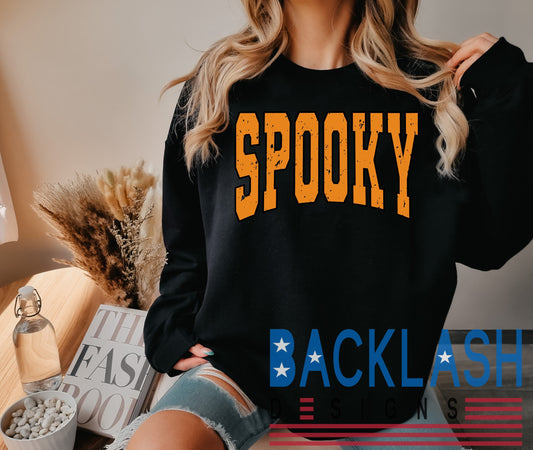 Varsity Spooky Sweatshirt