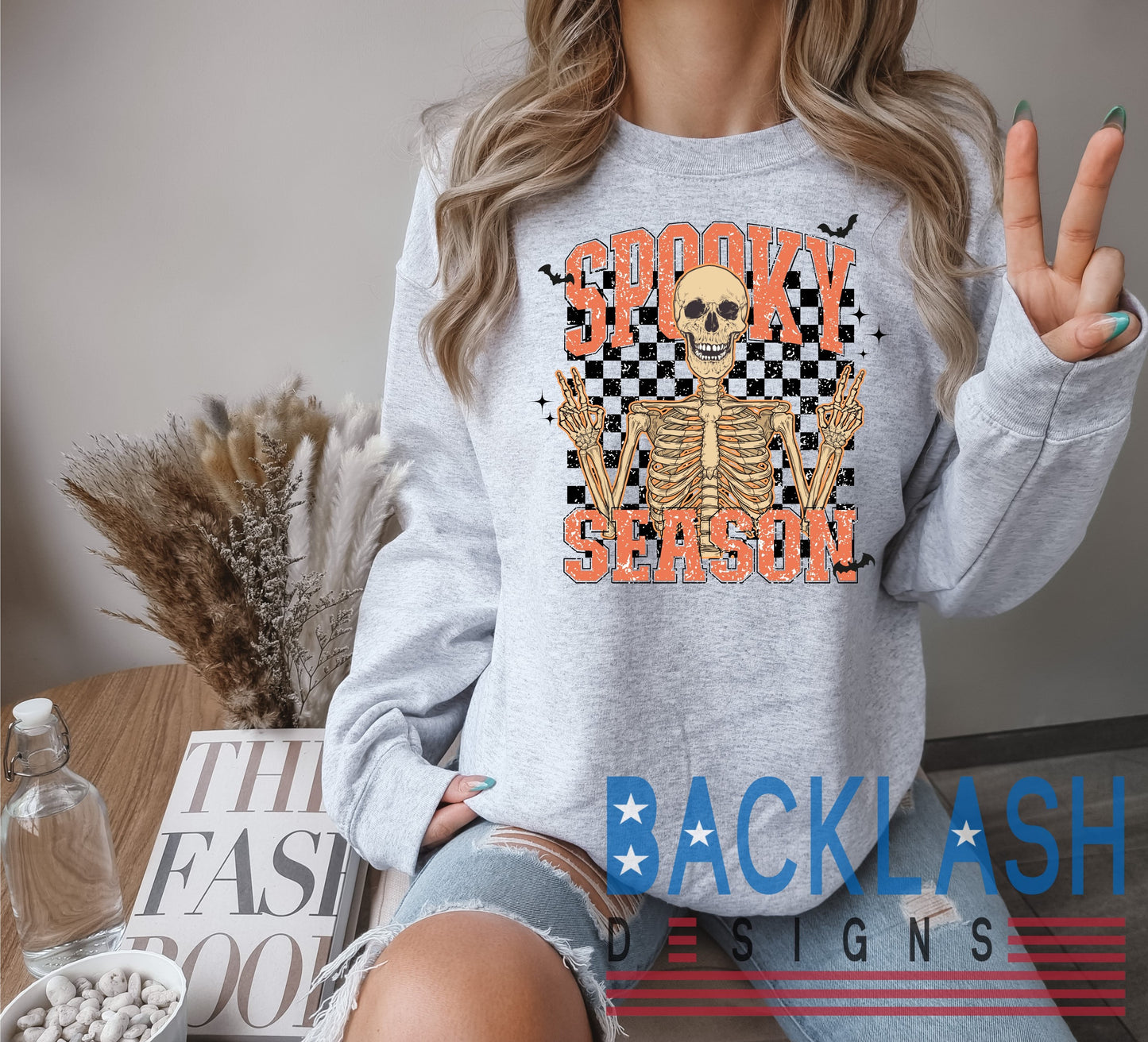 Spooky Skeleton Sweatshirt